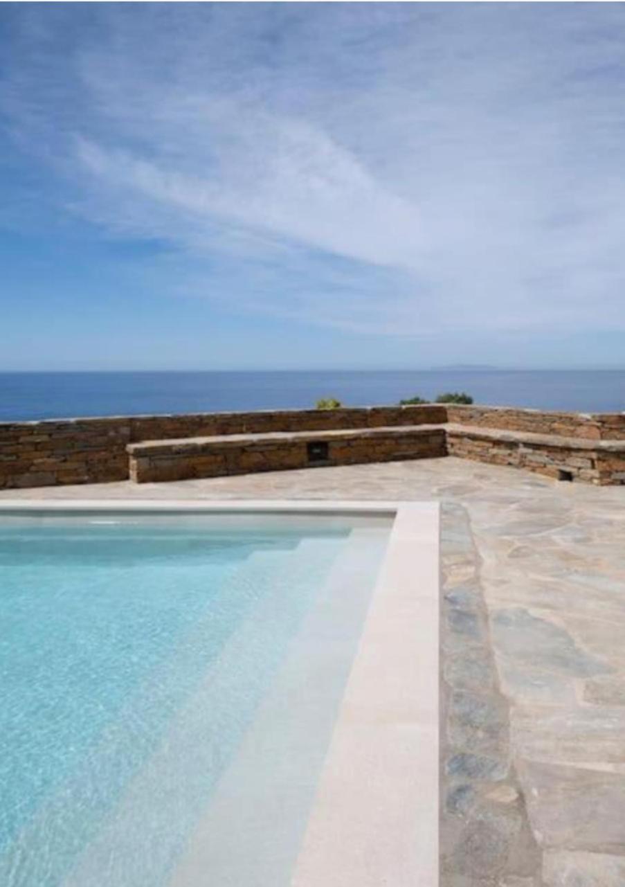 Luxury Cycladic Villa-Enjoy Infinity Pool Sunsets Koundouros Exterior photo