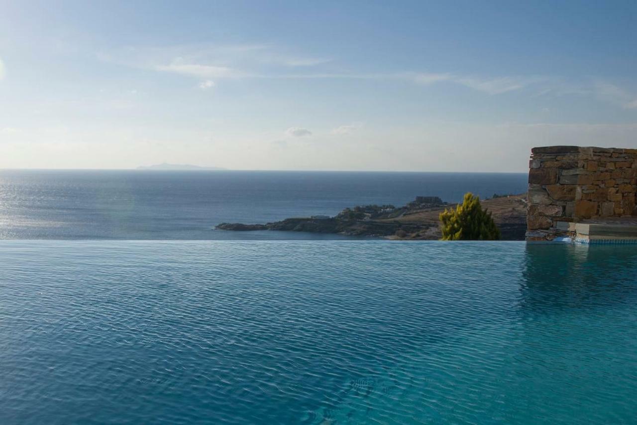 Luxury Cycladic Villa-Enjoy Infinity Pool Sunsets Koundouros Exterior photo