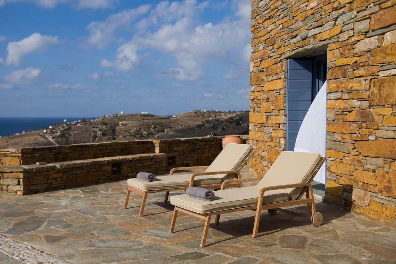 Luxury Cycladic Villa-Enjoy Infinity Pool Sunsets Koundouros Exterior photo