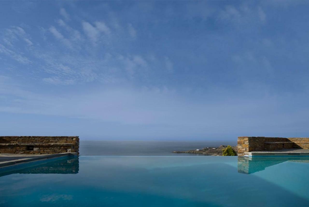 Luxury Cycladic Villa-Enjoy Infinity Pool Sunsets Koundouros Exterior photo