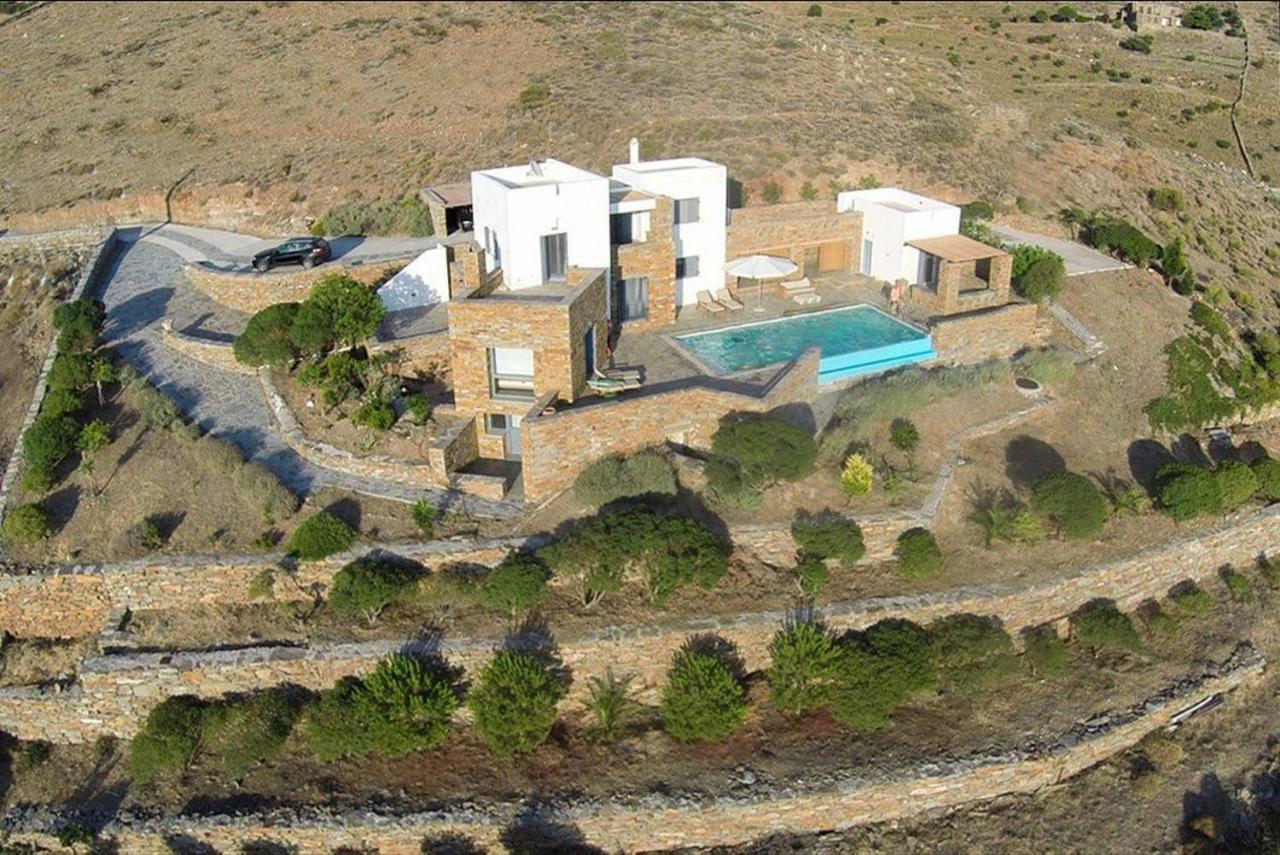 Luxury Cycladic Villa-Enjoy Infinity Pool Sunsets Koundouros Exterior photo